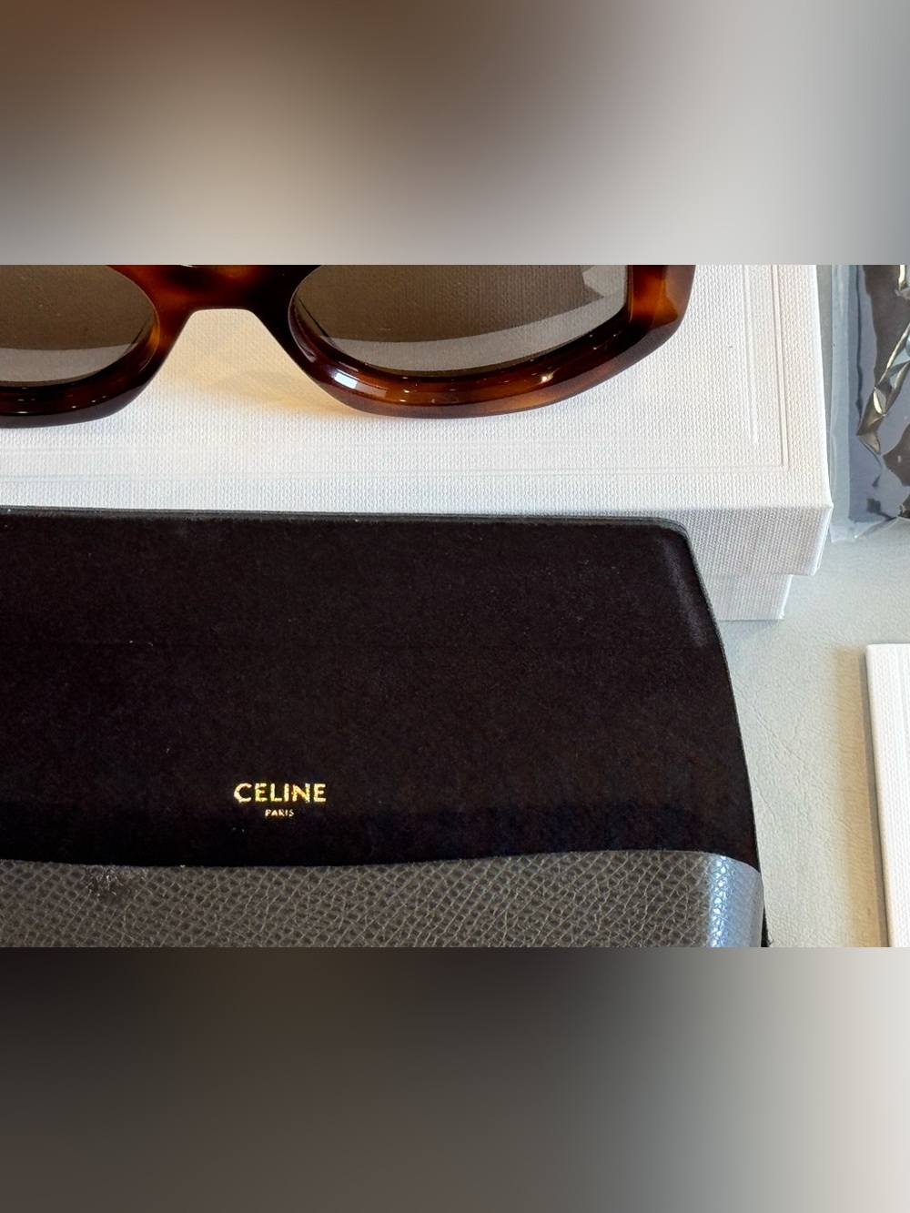 CELINE Bold Three Dots Butterfly Sunglasses - Picture 9 of 13